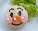 キャラ弁★アンパンマンおむすび作り方3写真