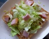 野菜×ハム　スパイシー鰹レモントースト作り方4写真