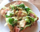 野菜×ハム　スパイシー鰹レモントースト作り方7写真
