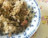 高菜とジャコの炒飯作り方5写真