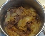 我が家の黄金比　あっという間の濃味牛丼作り方3写真
