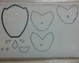 キョウリュウジャー☆ピンク☆作り方1写真
