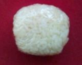 キャラ弁★クリームパンダおむすび作り方1写真