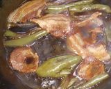 簡単豚肉とピーマンの醤油煮作り方3写真