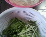 新玉ねぎと水菜の粒マスタード味サラダ！作り方2写真