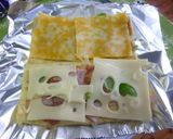 油揚げピザ　低糖質作り方3写真