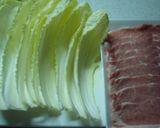 ♪豚肉白菜ロール♡コンソメ煮♪作り方1写真