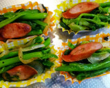 ほうれん草とウインナーのバター炒め作り方6写真