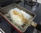 蒟蒻麺と三つ葉の出汁巻き作り方2写真
