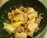 鶏肉とカブのマスタードクリーム作り方4写真