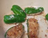 ピーマン＆しいたけの肉詰め 醤油蒸し作り方15写真