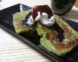 混ぜて焼くだけ抹茶フレンチトースト作り方6写真