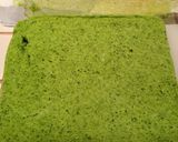 ほうれん草のロールケーキ作り方7写真