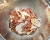 ごぼうと豚肉のピリ辛和風パスタ作り方2写真