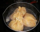 油揚げdeお袋煮玉子作り方4写真