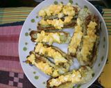 ✿ちくわの磯辺揚げ☆玉子サラダを添えて✿作り方4写真