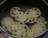 ごま薫る☆れんこんのたらこ和え作り方1写真