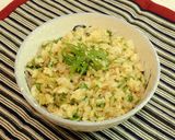 水菜とゴマの混ぜご飯作り方2写真