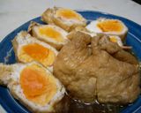 油揚げdeお袋煮玉子作り方7写真