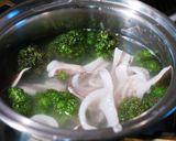 イカの味噌マヨチーズ焼き作り方1写真