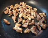 簡単砂肝のワサビ醤油マヨ炒め作り方2写真