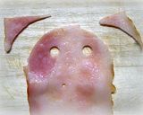 簡単キャラおにぎり：ウサビッチキレネンコ作り方4写真