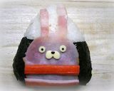 簡単キャラおにぎり：ウサビッチキレネンコ作り方8写真