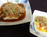 半熟玉子のもやしあんかけ作り方4写真
