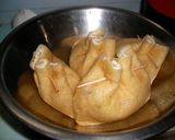 油揚げdeお袋煮玉子作り方3写真