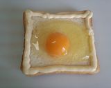 ズボラ☆目玉焼きトースト作り方3写真