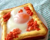 ズボラ☆目玉焼きトースト作り方5写真