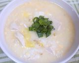 生米で炊く中華粥☆作り方5写真