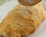 煮物をリメイク！ひじきの和風オムライス作り方4写真