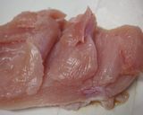 梅香る✿しっとり茹で鶏のだし酢びたし作り方1写真