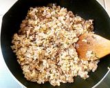 バター醤油で☆牛肉入りチャーハン作り方3写真