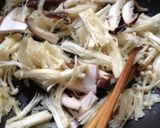 簡単！えのきと椎茸と白菜のあんかけ豆腐作り方2写真