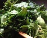 お弁当にも！ほうれん草のベーコン炒め作り方1写真