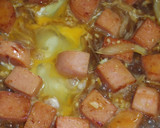 男のロマンだ！スパムを卵でとじた他人丼！作り方10写真