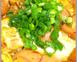 男のロマンだ！スパムを卵でとじた他人丼！作り方15写真