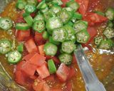 揚げ茄子にon♪夏野菜香味ドレッシング作り方7写真