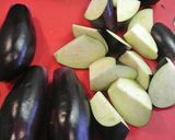 揚げ茄子にon♪夏野菜香味ドレッシング作り方5写真