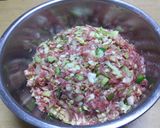 ねぎ盛り餃子★キャベツでサク感カサ増!作り方3写真