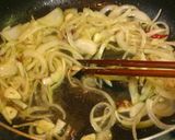 ■えのきのアンチョビトマトソースパスタ■作り方2写真