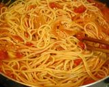 ■えのきのアンチョビトマトソースパスタ■作り方4写真