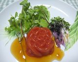 完熟トマトの寒天寄せ作り方4写真