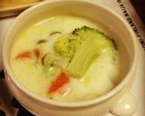 残った野菜で簡単ミルクスープ♪作り方3写真