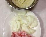 サクッ☆豚肉・玉ねぎ・じゃがいもかき揚げ作り方1写真