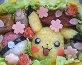 春の遠足に♪ポケモン☆キャラ弁☆作り方8写真
