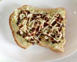 お好み焼き風★キャベツ★チーズトースト作り方6写真