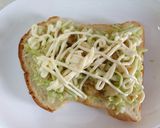 お好み焼き風★キャベツ★チーズトースト作り方5写真
